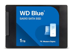 Western Digital 1TB WD Blue SA510 SATA �����\���b�h�X�e�[�g�h���C�u SSD - SATA III 6Gb/s 2.5�C���`/7mm �ő�560MB/s - WDS100T3B0A