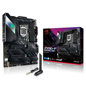 ASUS Intel ��10����E11����CPU(LGA1200)�Ή� Z590 �`�b�v�Z�b�g ATX �}�U�[�{�[�h ROG STRIX Z590-F GAMING WIFI�y�������K�㗝�X�i�z