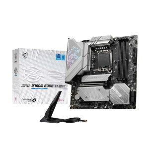 MSI MPG B760 LGA1700 DDR5 B760�`�b�v�Z�b�g���� Micro-ATX �}�U�[�{�[�h MPG B760M EDGE TI WIFI MB6464