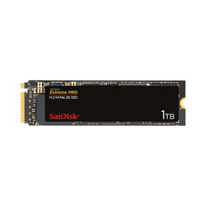 SanDisk ����SSD M.2-2280 / 1TB / SSD Extreme Pro / PCIe Gen3 NVMe / 5�N�ۏ� /SDSSDXPM2-1T00-J25