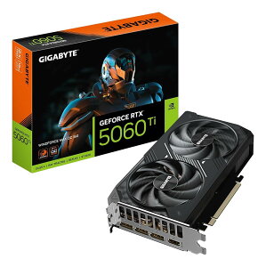 Gigabyte GeForce RTX 5060 Ti WINDFORCE MAX OC 16G �O���t�B�b�N�X�J�[�h - 16GB�AGV-N506TWF2MAX OC-16GD�B