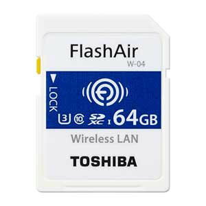 ���� ����LAN����SDXC�������J�[�h 64GB Class10 UHS-1Flash Air SD-UWA064G