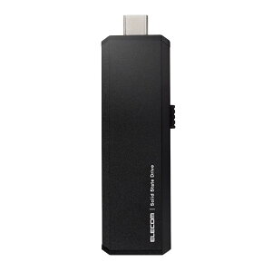 �G���R�� �O�t��SSD 250GB USB3.2(Gen1) PS5/PS4(���[�J�[����m�F��) �X���C�h�� Type-C&Type-A���Ή� �u���b�N ESD-EWA0250GBK