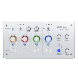 ���[�����h Roland BRIDGE CAST/�Q�[�~���ODAC�A���v/�I�[�f�B�I�C���^�[�t�F�[�X/�z�M/�Q�[�~���O�~�L�T�[