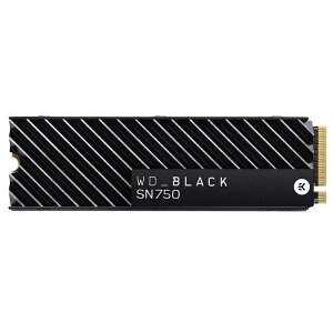 WESTERN DIGITAL WD Black SN750 SSD M.2 PCIe Gen 3x4 with NVME 500GB heatsink