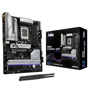 ASRock B860 LiveMixer WiFi Intel CPU LGA1851�Ή� DDR5 ATX �}�U�[�{�[�h�y���K�㗝�X�i�z