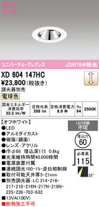 XD604147HC ODELIC �I�[�f���b�N �y���[�J�[�����z LED�_�E�����C�g