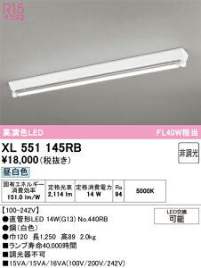 XL551145RB ODELIC �I�[�f���b�N �y���[�J�[�����z �����v�ʍ��� NO440RB 40S/N/21/G13/R90
