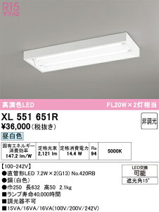 XL551651R ODELIC �I�[�f���b�N �y���[�J�[�����z �����v�ʍ��� NO420RB 20S/N/10/G13/R90