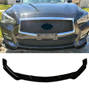 �C���t�B�j�e�B Q50 �t�����g�X�|�C���[ 2014-2017 INFINITI Q50 Base Model �p �t�����g���b�v �����p�[�c ���b�v�X�|�C���[ �����荕 ABS �h���ς�