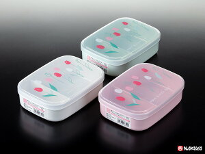 お弁当箱 チューリップL 10点セット K635 仕切り付き 弁当箱 電子レンジ対応 お弁当 ランチボックス ランチケース ランチグッズ 保存容器 フードコンテナ ランチタイム 自炊 節約 日本製