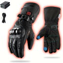 ＼マラソン限定 P10倍／電熱グローブ バイク用 ヒーターグローブ ヒーター手袋 バッテリー*2 防寒グローブ タッチパネ…
