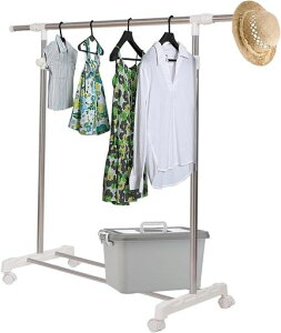 DEWEL �n���K�[���b�N �V���O�����b�h ��94�`139.5cm �������� �L���X�^�[�t�� �ω׏d15kg �ߗގ��[ �m�����b�N