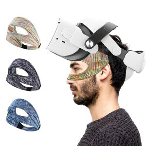 AUDASO VR�}�X�N 3�_�Z�b�g Meta Quest 3S/3 �S�[�O���p�A�C�}�X�N �ی�A�C�}�X�N �X�E�F�b�g�o���h �􂦂�t�F�C�X�}�X�N VR�S�[�O���𐴌��� �h���}�X�N�J�o�[ ���R����y�� ����h�~ �h���J�c