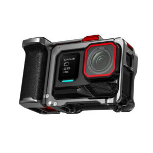 �O���b�v�L�b�g Insta360 Ace Pro 2 / Ace Pro �Ή� (�P�[�W�t��), �g���}�E���g�o���h�� with �V���b�^�[�{�^�� �N�C�b�N�����[�X �R�[���h�V���[, �n���h���z���_�[ �A�N�Z�T���[