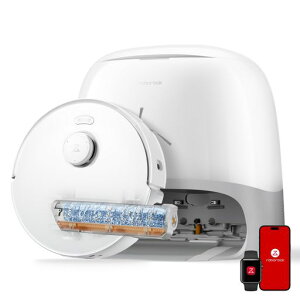 roborock (���{���b�N) Qrevo Curv 2 Flow ���{�b�g�|���@ ���@�����p�y26�N�v�V���[���[���b�v�J�o�[���ځz����L�k���C�h���[���[ AI����F�� �y�b�g�����F��&�X�i�b�v ������� 2.5�{���b�v�� �c