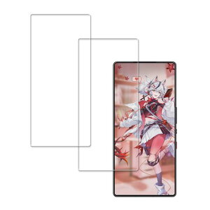 HUAKE ���Y�Ɏq�f�ސ� RedMagic 10s Pro �p �K���X�t�B���� ���� �K���X �d�x9H �t�� �ی� �t�B���� �y2���z