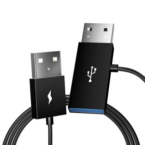 �I�b�g�L���X�gOttocast ���i�pUSB�d���⏕�P�[�u�� U2-AIR U2-PLUS U2-GT(JP) U2-X���ɂ����p�\ USB 2.0�^�C�vA���Xto�f���A��USB�I�X�[�d�����P�[�u��