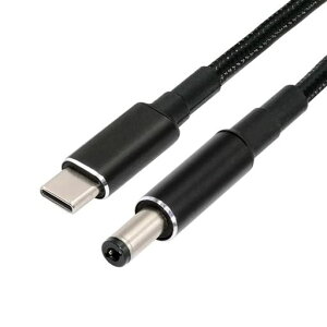 NFHK USB-C 100W 20V���͂���DC 5.5*2.1mm PD�d�� 65W�o�͏[�d�P�[�u�� QC PD Type-C�Ή� �m�[�g�p�\�R���p