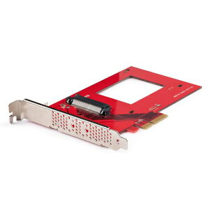 StarTech.com U.3 - PCIe�A�_�v�^�J�[�h/PCI Express 4.0 x4/2.5�C���`U.3NVMe PEX4SFF8639U3