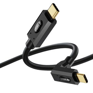 Poyiccot Thunderbolt 5 �����P�[�u�� L�� 0.6M�A90�xUSB C����USB C�P�[�u���́yPD 240W/5A �}���[�d&80Gbps�����]��& 16K�f���o�́ziphone16/15,�m�[�g�p�\�R��,