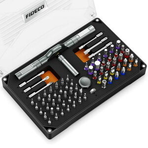 FIDECO 74 in 1 ���C���`�F�b�g�h���C�o�[�Z�b�g �}���`�r�b�g DIY �h���C�o�[�Z�b�g ���[�P�[�X�t�� �R���p�N�g�C���c�[���L�b�g �R���s���[�^�[ �g�ѓd�b ���v �ዾ ���]�� �Ƌ�ȂǗp