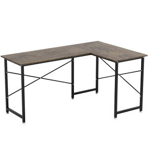 DEWEL L���f�X�N �p�\�R���f�X�N ��150cm+100cmx���s60cm ���j�^�[�A�[���Ή� ���E���։\ L���^ �����t���[�݌v ���h��h�~ ���萫 �g�ݗ��ĊȒP �V���v�� ��Ɗ� �e�����[�N �ݑ�Ζ��p �ؖڒ�
