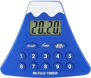 ���C�i�b�N(YNAC) LINKSY �ȒP�����10KEY �x�m�R�^�C�}�[(Mt.FUJI TIMER) ���y�Y�� LT223MA 7x8.2x1.2cm �u���[