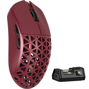 MAMBASNAKE M5 Ultra �J�[�{���t�@�C�o�[�������Q�[�~���O�}�E�X ���y��39g�v���X�}�C�i�X3 PAW3950MAX ���C�����X 8000hz 2.4g/bluetooth/USB-C Nordic52840 �O���b�v�e�[�v�t�� (���b�h)