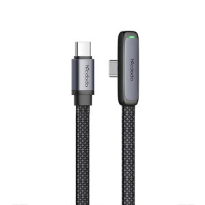 Mcdodo USB-C USB-C�P�[�u�� 65W�}���[�d PD�Ή� MSC�[�d�Z�p&�f���A���`�b�v���� �����f�[�^�]�� LED���C�g�t�� �ɔ�L�^ 2�F�����x�ґg�� �����ŏ�v Type-C�[�d�R�[�h MacBook iPad iPhone
