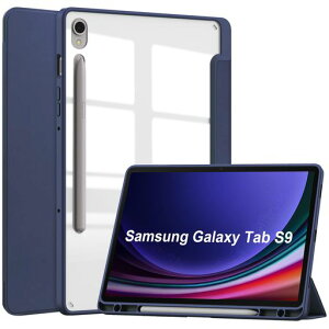 Galaxy Tab S9 FE/S10 FE�K�p�P�[�X�J�o�[ �蒠�^ ���^ Samsung Galaxy Tab S9/S10 11 �C���`�^�u���b�g�p����PU ���U�[�P�[�X �O�܂� �}�O�l�b�g�J�� SM-X520/ X526B