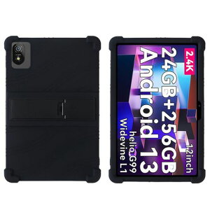 �Ή� Blackview Tab18 12�C���` �P�[�X �J�o�[ �X�^���h�@�\�t�� �ϏՌ� �V���R���P�[�X