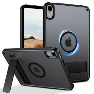 VENINGO iPad mini7 �P�[�X (A17 Pro 2024 ��7����) iPad mini6 �P�[�X (2021 ��6����) �c���X�^���h �}�O�l�b�g �ϏՌ� ������ ���ϖh�~ �w��h�~ MagSafe�Ή� �}�O�l�b�g���� ���^