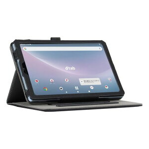 Docomo D-42A/D-41A Tablet protective case with bracket function card storage PU leather shock absorber can store touch pen