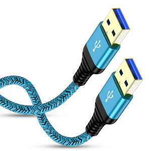 USB 3.0�P�[�u�� 5Gbps �����]�� USB 3.0 A-A�^�C�v �����P�[�u���^�C�vA-�^�C�vA �I�X-�I�X �����b�L�R�l�N�^���� ���ϋv�� USB�P�[�u�� ���[ �I�X ���C�g���d�p ��p�t�@�� HDD TV Box �J���� DVD�v�c
