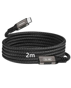 TOMSING USB Type C �����P�[�u�� 2m�yPD240W�}���[�d�E20Gbps�����]���E4K@60Hz�f���o�́zUSB3.2 Gen2 �^�C�vc �����R�[�h Type-C �I�X-���X �i�C�����҂�