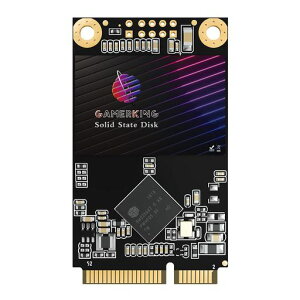 GamerKing Msata SSD 64GB SATA III NEW 6Gb/s �����^ Solid State Drive �n�[�h�h���C�u �����\�n�[�h�h���C�u�m�[�g/�p�\�R��/�f�X�N�g�b�v�K�p �\���b�h�X�e�[�g�h���C�u 3�N�ۏ�SSD 64GB