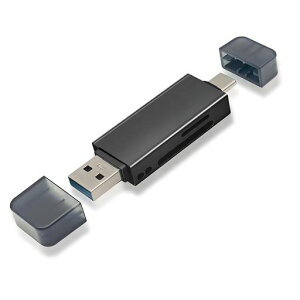 NFHK USB 3.0 & Type-C to TF T-Flash�J�[�h & SD�J�[�h���[�_�[���C�^�[ (�J���� & �m�[�g�p�\�R�� & �^�u���b�g & Mate�V���A���t�H���p)