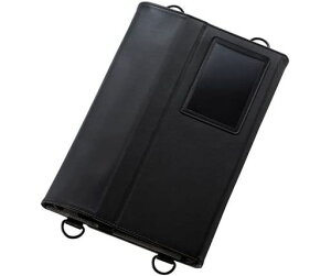 �G���R�� ARROWS Tab Q5010�Ή� �\�t�g���U�[�P�[�X �蒠�^ �V�����_�[�x���g�t �L�[�{�[�h�Ή� �u���b�N TB-Q5010PLFBK