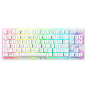Razer(���C�U�[) DeathStalker V2 Pro Tenkeyless White Edition Linear Optical Switch �Q�[�~���O�L�[�{�[�h ���^�I�v�e�B�J���X�C�b�` ���C�����X 2.4GHz Bluetooth