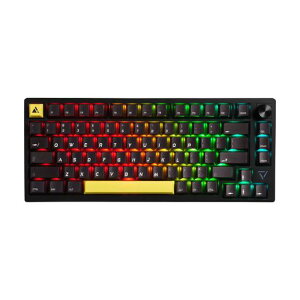 �v�����X�g�� ULTRA PLUS �Q�[�~���O�L�[�{�[�h �� ���J�j�J�� 75% ���� �⎲ ���j�A �p���z�� �S�n�悢�Ō��� �É� �K�X�P�b�g�}�E���g �m�u�t�� RGB �z�b�g�X���b�v �z���C�g UP-MKGA75-A