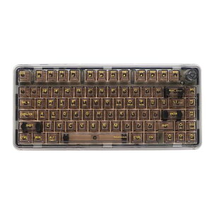 OUSEITECH BK920 �Q�[�~���O�L�[�{�[�h �����L�[�{�[�h �m�u�t�� RGB �z�b�g�X���b�v�Ή� 75%�z�� ���J�j�J�� BT5.0/2.4G/USB-C ���C�����X �����L�[�L���b�v 80�L�[ �e���L�[���X