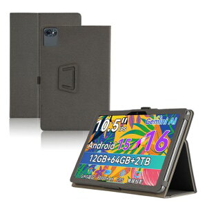 For TABWEE T80 �P�[�X 10.5�C���` �^�u���b�g �ی�P�[�X ����PU �S�ʕی� ���߉\ �h���h�� �Փ˖h�~ ���^�y�� �ǂ���G�� Greerass ������ �X�^���h�@�\�t�� �^�u���b�g �P�[�X (�u���b�N)