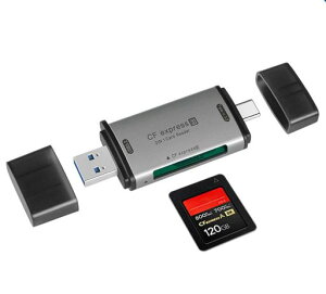 cfexpress type a�J�[�h���[�_�[�A�J�[�h���[�_�[usb 3.2(��2����)10 gbps usb/type cf�J- c�h�D���n�i�[�h���[�_�[�A���pwindows/mac/linux/android (cfexpress�^�C�vB��p�ł�)