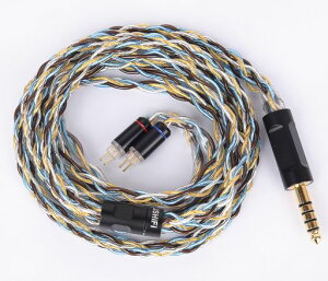 �yJSHiFi-Quartet�z2pin4.4mm���P�[�u�� ��y��+���⍇��+�É͓����� 4.4mm�o�����X�C���z���A�b�v�O���[�h�P�[�u�� 2pinCIEM�C���t�H�������P�[�u�� (2pin4.4mm)