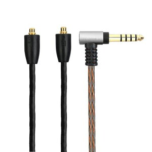6N�P������ MMCX�Ή����P�[�u�� �y�u���b�N 4.4mm 5�� �o�����X�z �r�o�{ SE215 SE315 SE425 SE535 SE846 UE900 W10 W20 W30 W40 W50 W60 HA-FX850 HA-FX1100
