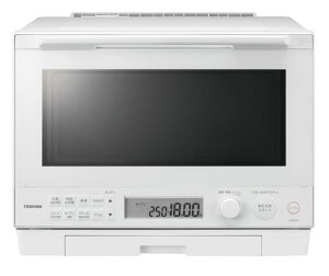 TOSHIBA(����) �X�`�[���I�[�u�������W �Ηq�h�[�� 30L ER-XD100(W) �O�����z���C�g 1�i���� ��ԂȂ�������� �ȒP���� �t���b�g�e�[�u�� �I�[�u�������W �d�q�����W