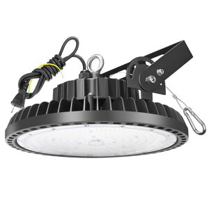 [WHLED]���V��Ɩ� 240W LED���V�䓔[1.5M�z���v���O�t] 100-277V 5000K�����F 33600LM(2000W���ⓔ����)UFO�^�n�C�x�C���C�g[2�N�ۏ�] IP65�h���h�o LED������ �f���� ��Ɠ� ���ԏ� �^����