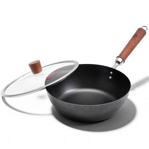 WANGYUANJI �t���C�p�� �u�ߓ� �[�^ �Ў�� 26cm �S�� �R�[�e�B���O�Ȃ� �ؐ��n���h�� IH �K�X�ΑΉ�