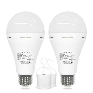 ORALUCE �h�Гd�� �~�d�^LED�d�� E26���� 8W 800lm 60W�`���� ��4.5���ԓ_���\ �d���F 3000K �����s�� ��d�������_�����C�g ��d���Ă������Ȃ��d�� �X�C�b�`�t�� �[�d�� �����^�� �n�k�΍� �䕗�c